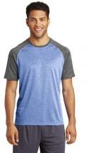 Sport-Tek ® Heather-On-Heather Contender  Tee